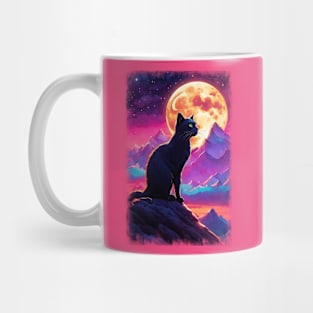 Cat Moon 02 Mug